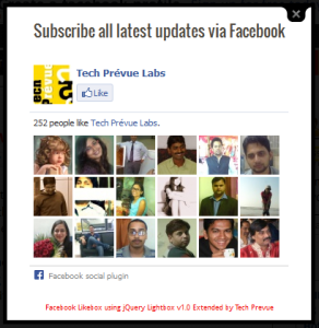 How to Add Facebook Like Box Pop Up Widget to A Blog    Extended Version - 47