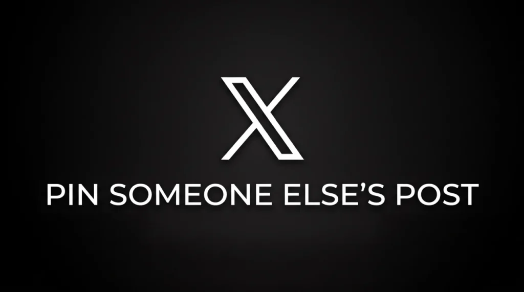 How to Pin Someone Else’s Tweet on X/Twitter 1 How to pin someone else's tweet on X